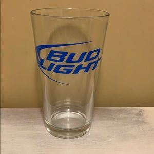 Bud Light Beer Glass Tumbler